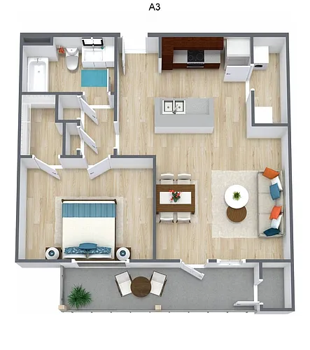 Floor plan A3