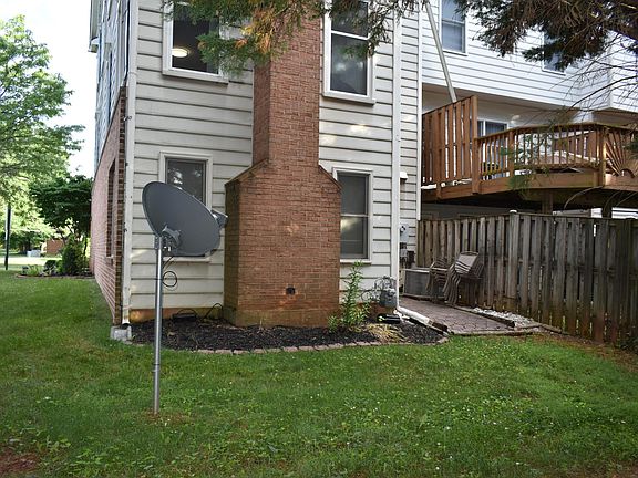 back yard - no fence.