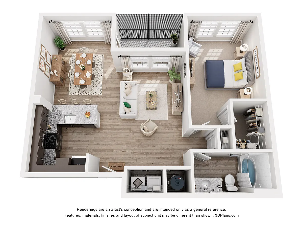 Floor plan Padgett