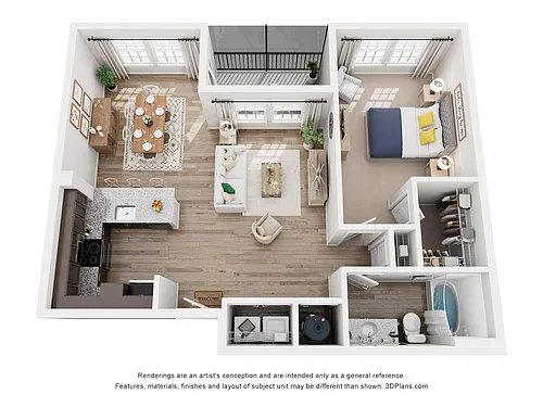 Floor plan Padgett