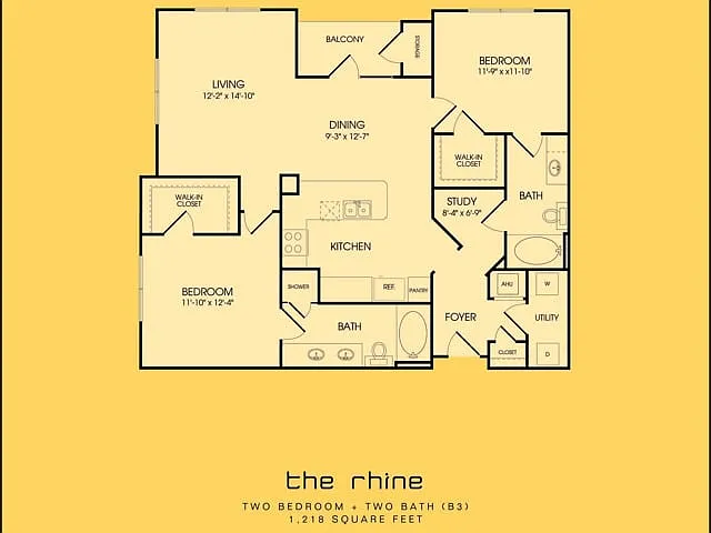 Floor plan B3