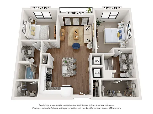Floor plan Rembrandt