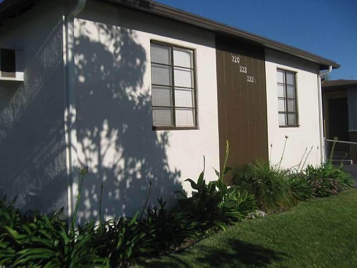 Front of the building
