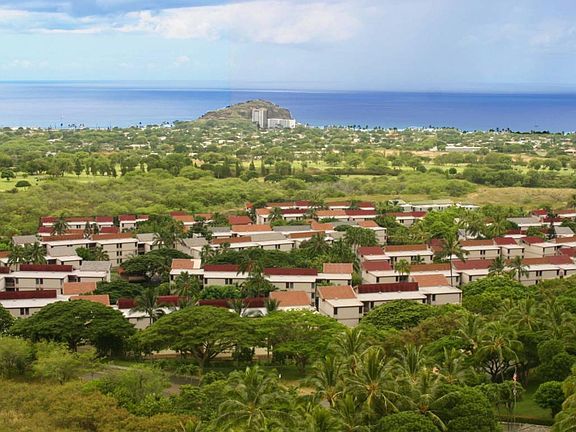 Ariel View of Makaha Valley Plantation - Ocean Views