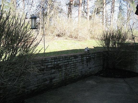 Private Patio off Living Room