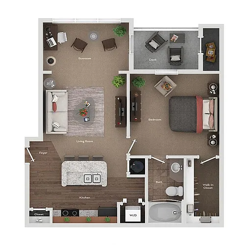 Floor plan Myrtle (A2)