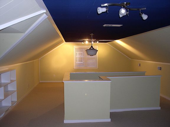 Huge amount of room upstairs.