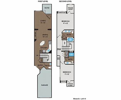 Floor plan Monarch