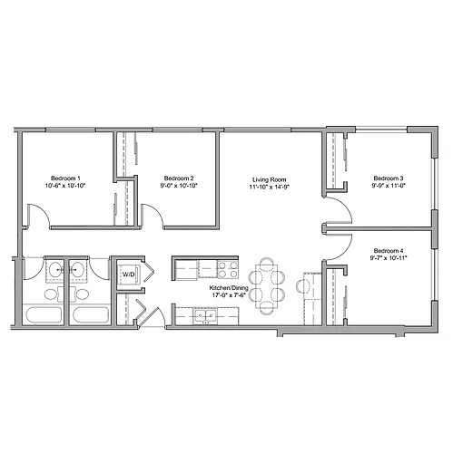 Floor plan The Haven-The Oasis