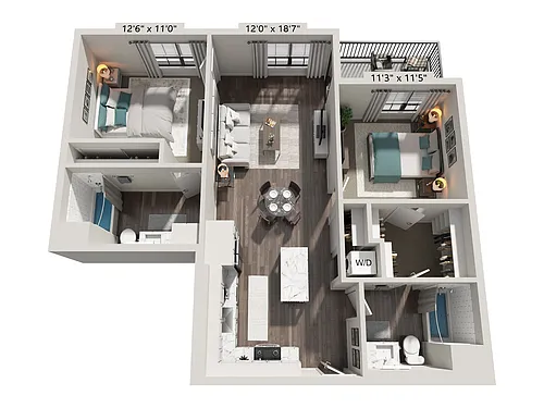 Floor plan B2