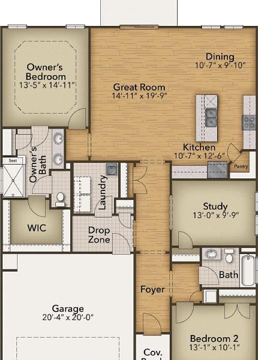 2nd image of 808 Big Cedar Dr.