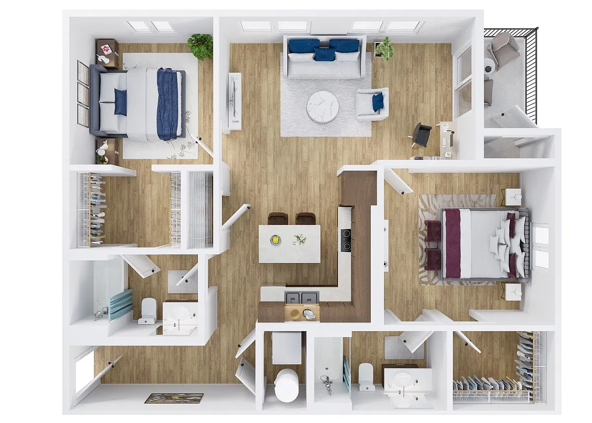 Floor plan B3 Alt