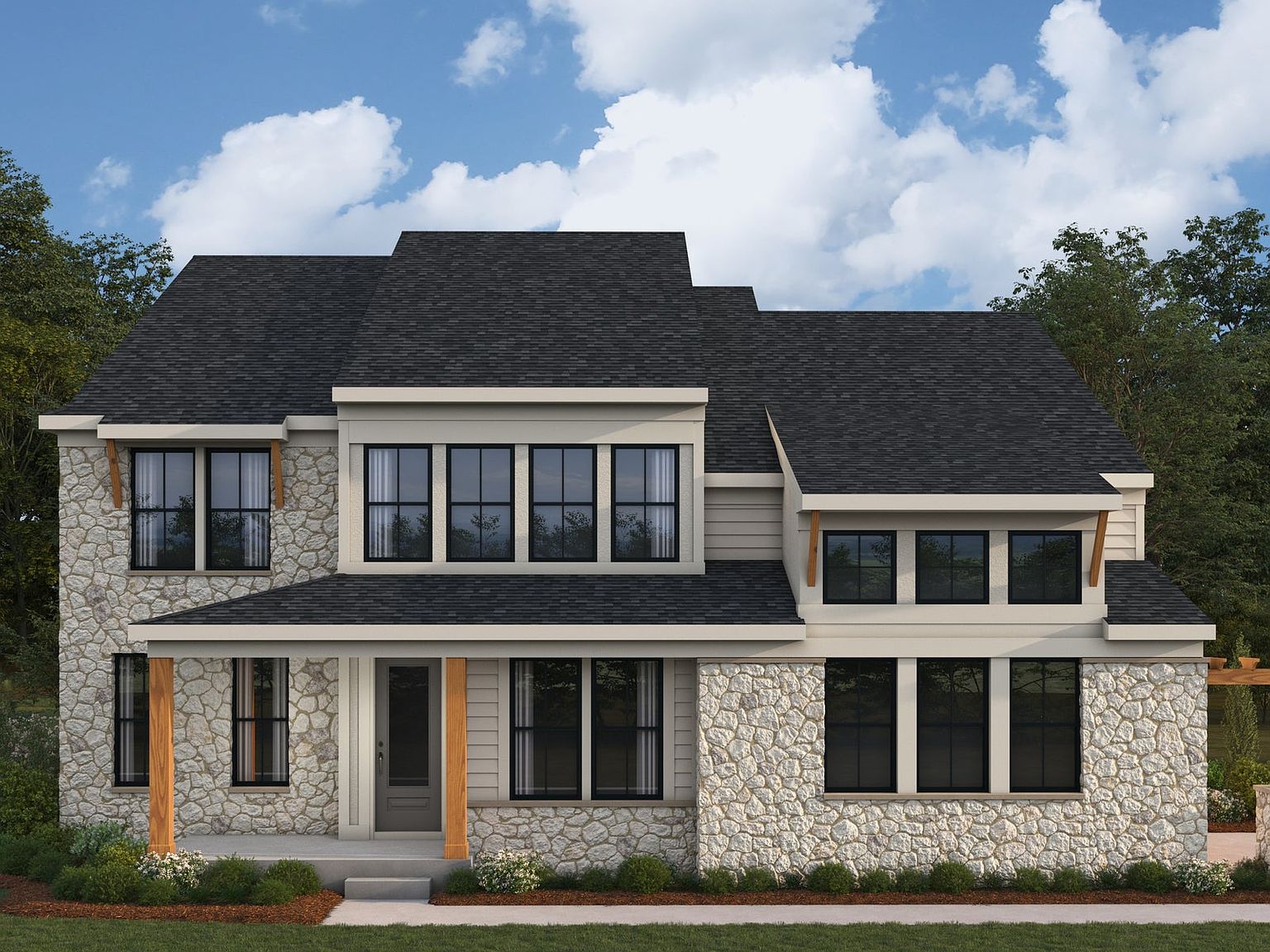 Rhodes Plan, Bent Creek Woods — Beavercreek Golf Club
