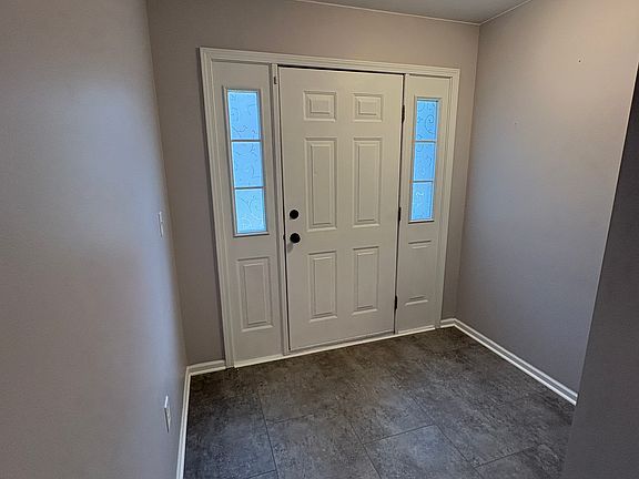 Front hall entry way