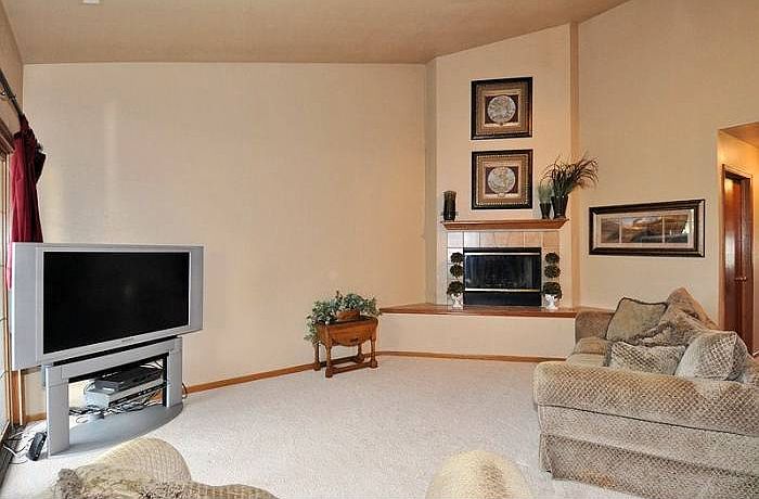 Corner Natural Fireplace