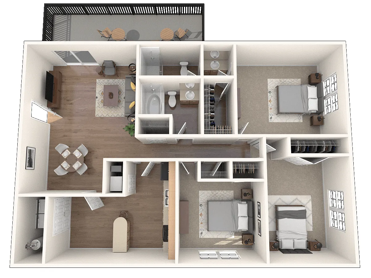 Floor plan Avery (C1)
