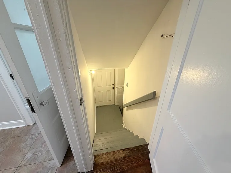 Basement Stairs and side entrance.