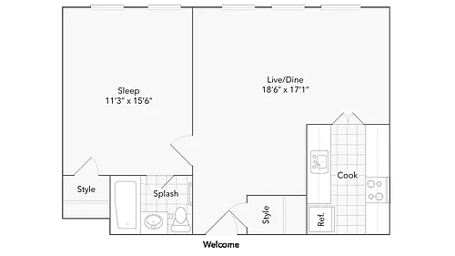 Floor plan A2