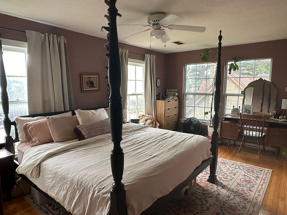 The front bedroom facing Bell Ave.