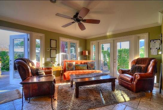 5 living spaces.  This is the family room with 2 sets of dub