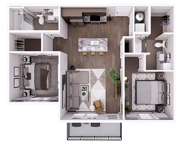 Floor plan Founders 2A