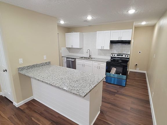Kitchen with Island and Pantry
