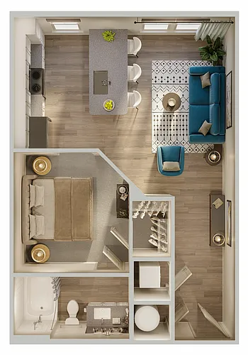 Floor plan Mosaic