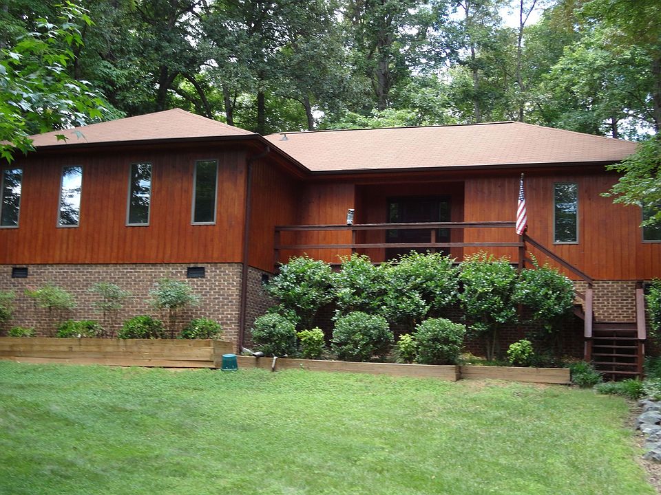 exterior just stained