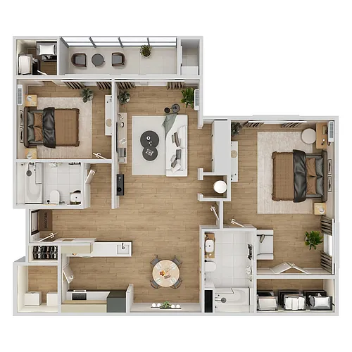 Floor plan The Natchez
