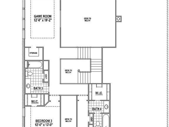 Plan 1639 2nd Floor