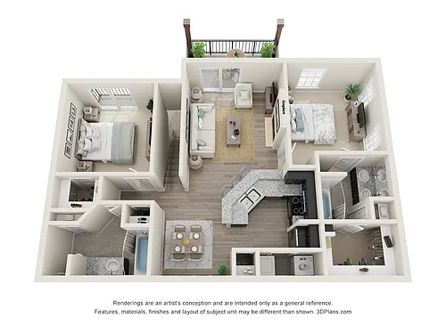 Floor plan B2