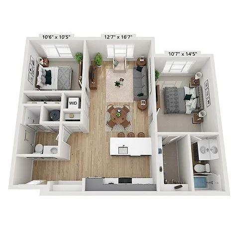 Floor plan B6