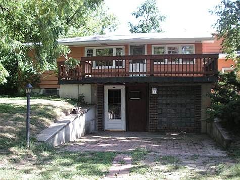 Looking South toward back of house