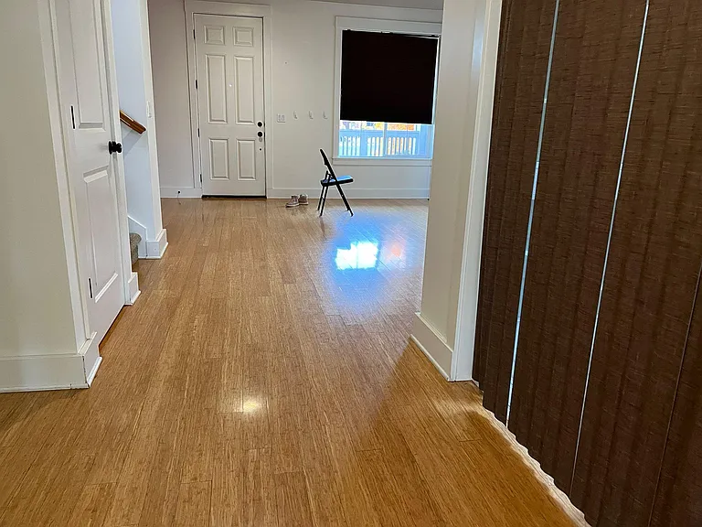 view from family room to entrance