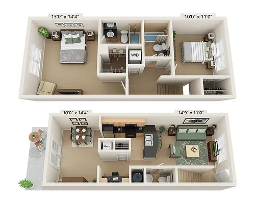 Floor plan Plan B2.5C