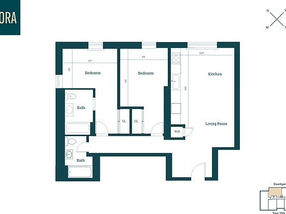 2nd image of 305 E 11th St APT 2G