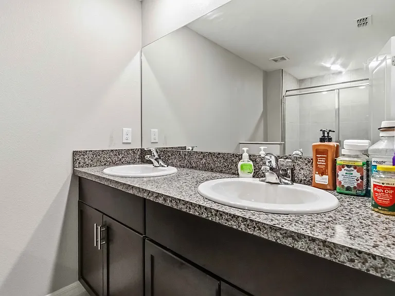 Master bath - double sink