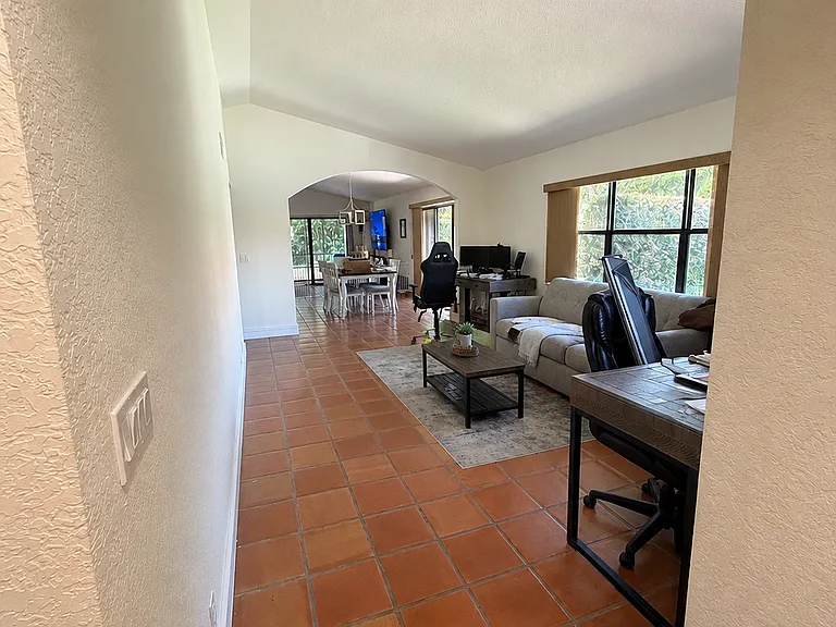 View from front door looking inside
