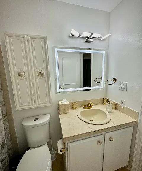 Updated bathroom
