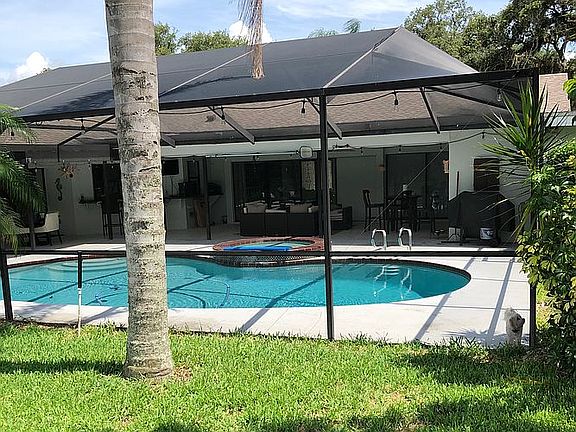 1837 sq ft screened in pool
