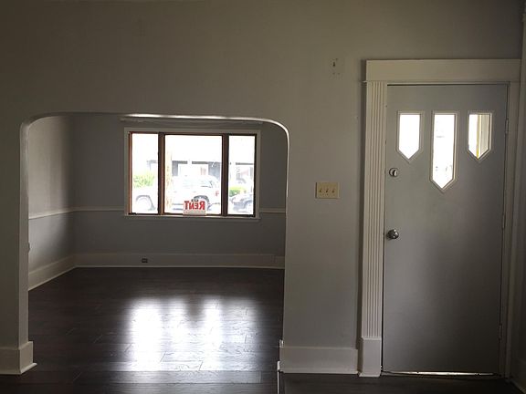 Front entry and living room