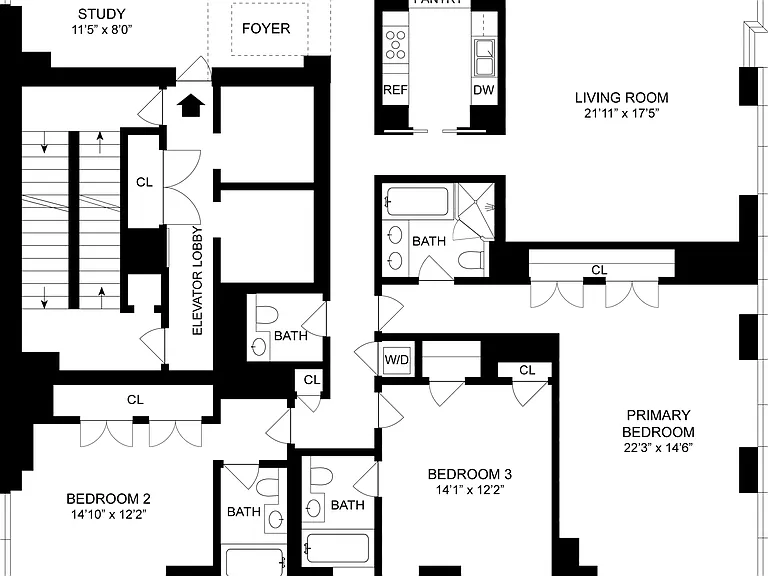 60 E 55th St #Penthouse 2 — Photo 2