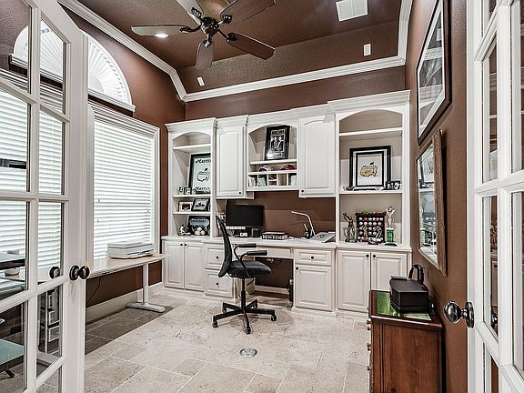office with built ins