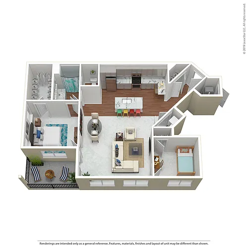 Floor plan The Mermaid