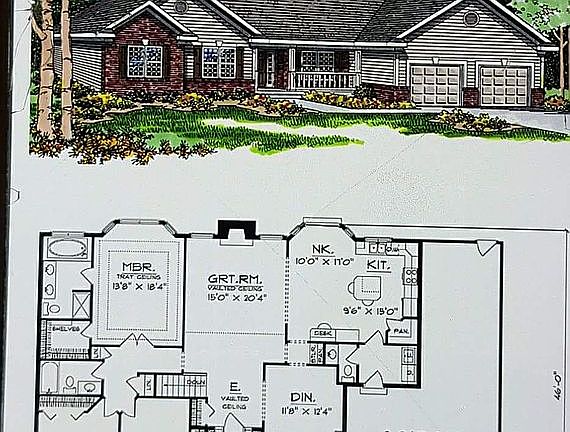 Example of finished home