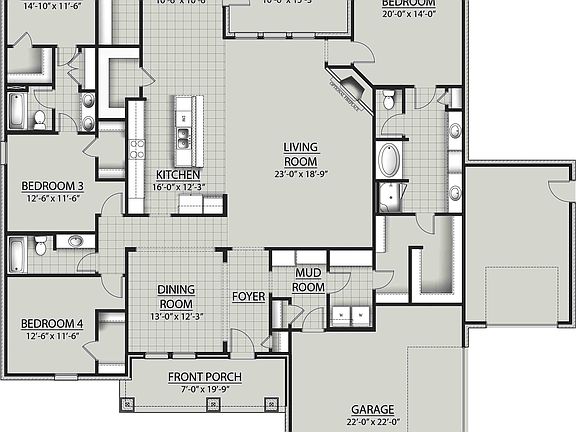 Jacob IV H - Open Floor Plan - DSLD Homes