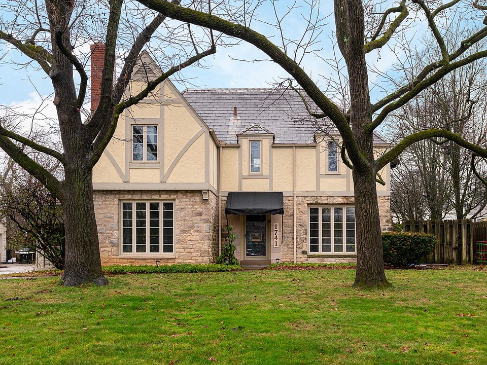 Front view of the home