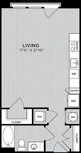 Floor plan Studio