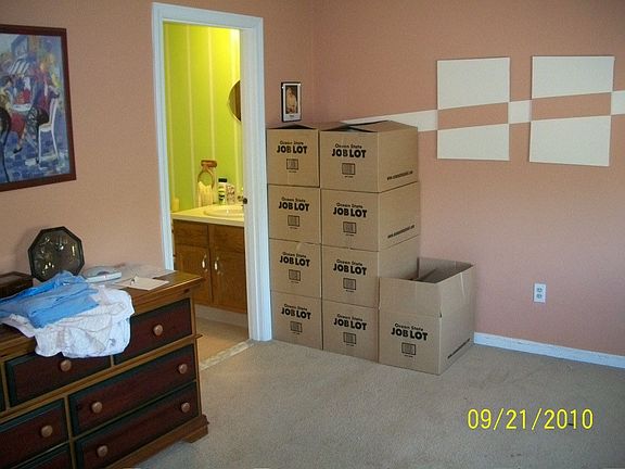 Master Bedroom With Private Entry To Bathroom