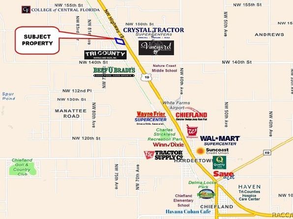 0 NW Us Highway 19, Chiefland, FL 32626